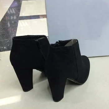 2016 brand de moda femei toamna glezna cizme cu tocuri inalte pantofi pentru femei womens boot