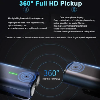 Recorder de voce Sogou Digital Inteligent Microfon Portabil HD Profesionale de Reducere a Zgomotului Recorder Pen traducător pentru Întâlnire