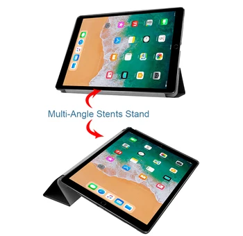 MTT Caz Pentru iPad Pro de 12.9 inch 2017 Marmură Piele PU Flip Stand Inteligent funda Tablet Folio Caz A1584 A1652 A1670 A1671