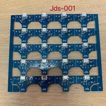 50pcs pentru USB Port de Încărcare Priză Pentru PS4 Dulshock controler cu bord,jds-001 albastru 14pin