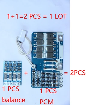 4S 20A 12.8 V LiFePO4 BMS/PCM/PCB circuit de protecție baterie bord pentru 4 Pachete 18650 Baterie cu comutator de temperatura