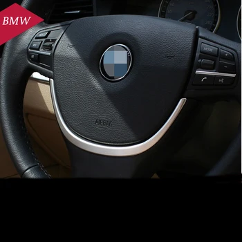 Chrome volan Masina paiete decor Acoperi Decalcomanii Autocolant de styling Auto pentru BMW Seria 5/7 GT F10 F18 F07 F01 Accesorii