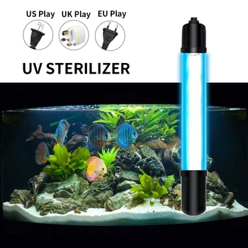 Acvariu Submersibile Lumina UV Sterilizator Iaz de Pește Rezervor Bactericid Curat de Sterilizare, Lampa de Dezinfecție Pentru Produse pentru animale de Companie