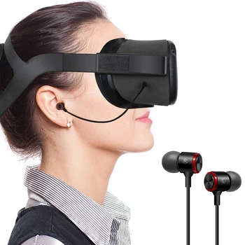 În Ureche Căști Căști Compatibil cu Oculus Quest/Rift S set cu Cască VR,Binaurale Căști