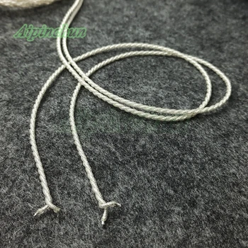 Aipinchun 3.5 mm cu 3 Poli Îndoire Jack DIY Casti Cablu pentru Căști de Reparare Inlocuire Argint-Cupru Placat cu Cablul de Sârmă