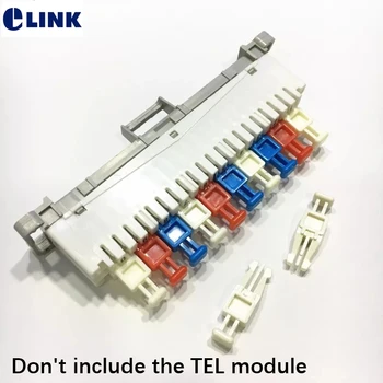 200 buc întrerupător de circuit pentru 10 perechi de telefon modulul Barieră pentru krone modulul bloc terminal transport gratuit ELINK culoare aleatorii