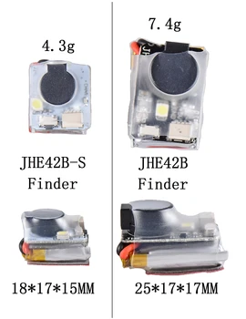 JHE42B / Mini JHE42B-s Finder 5V Super Tare Sonerie Tracker 110dB / 100DB LED Sonerie de Alarmă Pentru FPV Racing Zbor Drone Controller