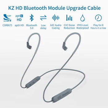 KZ Aptx HD CSR8675 Modul Bluetooth 5.0 Wireless Sport Bluetooth Upgrade de Cablu se Aplică Original Căști AS10/ZST/ZSN Pro/ZS16