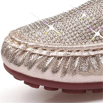 COVOYYAR 2021 Lux Stras Femei Pantofi de Primăvară de Moda Toamna Sequin Femei Mocasini, Balerini Lady Ori-capabil de Pantofi WFS737