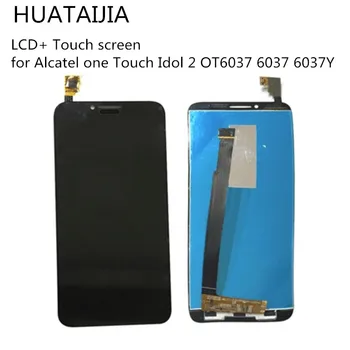 5.0 inch Nou ecran touch lcd Digitizer Original pentru Alcatel one Touch Idol 2 OT6037 6037 6037Y Digitizer +instrument
