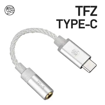 TFZ USB de Tip C Mascul de 3,5 MM pentru Căști Audio Cablu, Inteligent Chip de Decodare Convertor Adaptor Cablu