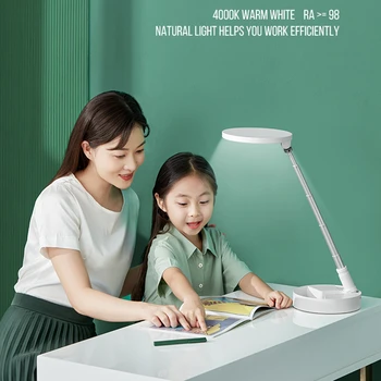 Brațul Lung Scalabile Pliabil Lampa De Birou Touch Dimmer Reincarcabila De Metal Lămpi De Masă Pentru Birou, Camera De Zi De Îngrijire A Ochilor Lampă De Studiu