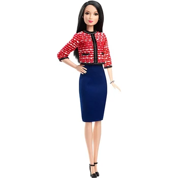 Original Barbie Moda cariera papusile Fashionista Jucarii pentru Fete Sortiment Rochie Păpuși machiaj Bonecas Jucarii pentru Copii, Cadouri de Ziua de nastere