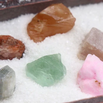 20buc/set Rock și Minerale de Colecție Geologie Învățământ Cristale Minerale Naturale Minereu de Exemplare
