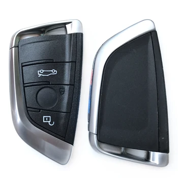 3 4 Butoane Cheie Inteligentă shell Pentru BMW X1 X5 X6 X5M X6M Pentru 1 2 7 Serie de Inlocuit Cheie de la Distanță Masina Capac Caz-martor Fob cheie Auto