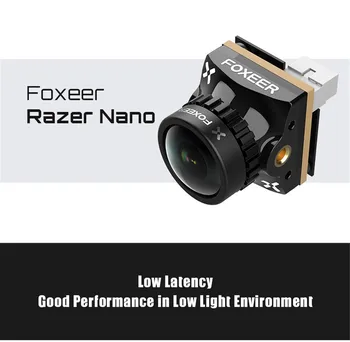 Foxeer Razer NANO FPV Camaera 1200TVL 1/3 CMOS 1.8 mm M8 Obiectiv 4:3 16:9 PAL NTSC Opționale DC 4.5 V-7V