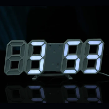 Mirrorlarm Ceas Digital cu LED Display Electronic Temperatură-Timp Calendaristic Tablelarm Ceas de Încărcare USB Student Birou Ceasuri