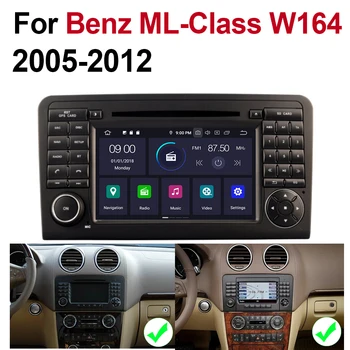 Car DVD player Pentru Mercedes Benz ML320 ML350 W164 2005 2006 2007 2008 2009 2010 2011 2012 NTG Multimedia Navigatie GPS radio