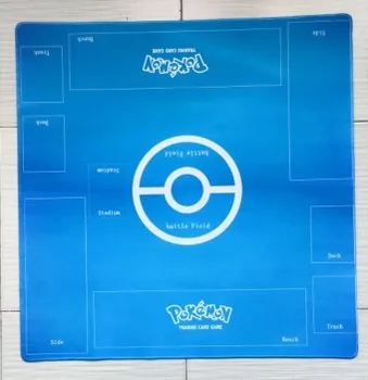 Takara Tomy PTCG Accesorii Pokemon Playmat Carte de Joc de Masă Duet Luptă Arean Roz Verde Negru Albastru Pad Jucarii pentru Copii