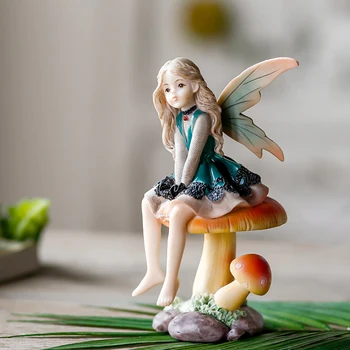 1buc Europa Rășină Pădure înger Creative 5 stiluri de figurine miniaturale de masă meserii camera de zi de decorare Cadouri de Nunta