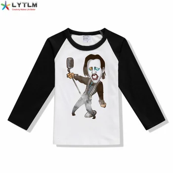 LYTLM Marilyn Manson Tricou XXX Copii Baieti T Shirt 2019 Koszulki Meskie Halloween pentru Copii Tricouri pentru Baieti Punk Copii Bluze pentru Fete
