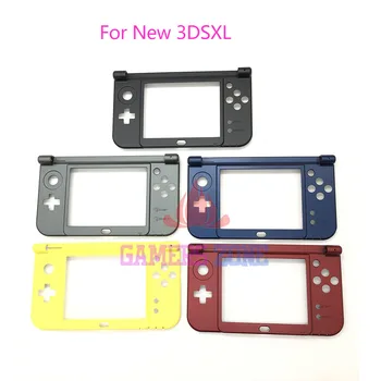 Noua Versiune Pentru Nintendo New 3DS XL Înlocuire Balama Partea de Jos Negru Mijloc Shell/Locuințe Caz