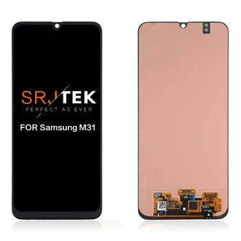 AMOLED Pentru Samsung Galaxy M31 Ecran LCD Tactil Digitizer Asamblare Pentru Samsung M31 M315 M315F SM-M315F Ecran de Piese de schimb