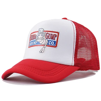 Unisex forrest Gump plasă șapcă de baseball pentru vara din bumbac reglabil moda curbat hip hop pălării sport en-gros