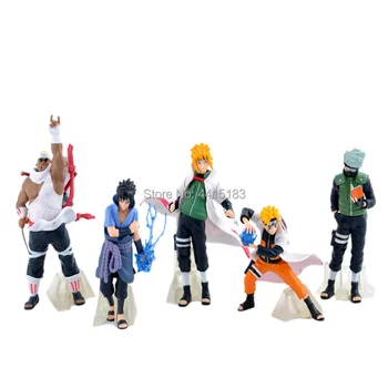 Naruto Figura Gem Hatake Kakashi Naruto Uzumaki Hyuga Hinata PVC figurina Papusa de Colectie, Model Baby Jucarie Cadou Pentru Copii
