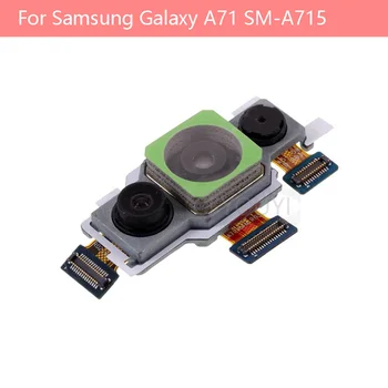 Original Pentru Samsung Galaxy A71 SM-A715 A715F Mare Principal din Spate aparat de Fotografiat Module piesa de schimb