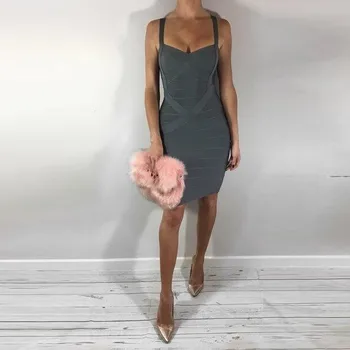 21 Culori Doamnelor Sexy Kaki, Galben, Negru Raionul Rochie Bandaj 2020 Celebritate Designer De Moda Rochie De Petrecere Vestido