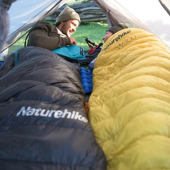 Naturehike Sac de Dormit Ultralight CW300 Compact de Gâscă în Jos Sac de Dormit Impermeabil în aer liber Mami Drumetii, Camping Sac de Dormit