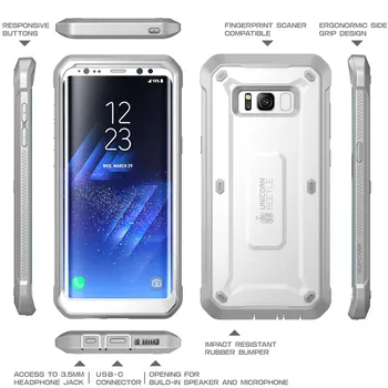 Pentru Samsung Galaxy S8Plus Caz SUPCASE UB Pro Full-Corp Robust Toc Acoperă Cu Built-in Ecran Protector Caz Pentru Galaxy S8+