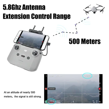 DJI Mini 2 Amplificator de Semnal Telecomanda Range Extender Antena Yagi Accesorii Pentru DJI Mavic Air 2 Drone de Control Amplificator