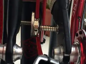 Pliere cataramă Magnetică piese pentru ka083 BYA412 P8 P18 biciclete pliabile față și roata din spate pliere
