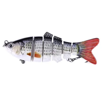 NOI 1/3/5 Buc Bionic Înot Momeală de Pescuit, Momeală 10cm 30g Accesorii pentru Toate Tipurile de Pește 3D Fermecatoare Ochii