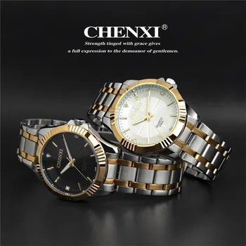 CHENXI Mens Watch de Brand de Top Sport de Lux Ceas din oțel inoxidabil rezistent la apa de Afaceri Cuarț Ceas de mână pentru Bărbați Ceas Relogio Masculino