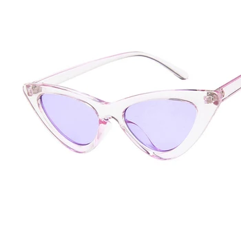 Moda Retro Ochi de Pisică ochelari de Soare Femei de Epocă Doamnelor Soare Pahare Cateye Ochelari Partid de sex Feminin de Ochelari Roz oculos feminino UV400