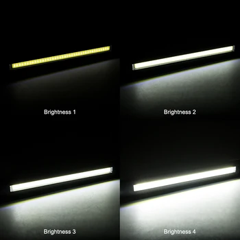 1*COB Banda de lumina Lanterna USB Reîncărcabilă COCEAN de porumb a CONDUS Lumina de Lucru cu Lanterna led-uri Auto Styling Folosind Tangibil Lumini de Noapte Lampa