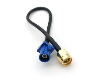 20buc Fakra C de sex Masculin Să-SMA Male Plug RG174 RF Pigtail Cablu Antena GPS Fakra Extensie