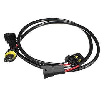 2 BUC HID Xenon Cablu de Alimentare Conector de Extensie de Linie de Cablaj Adaptor Balasturi Socket Joc N Plug H1 9005 9006 H11 HB3 HB4