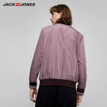 JackJones Business Casual Jacheta Barbati Culoare Pură cu mâneci Lungi de Baseball Streetwear de sex Masculin Jacheta Barbati| 219321543