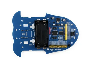 Waveshare AlphaBot Robot kit compatibil cu Raspberry Pi/Arduino IR control de la distanță Inteligent de viteză Masina de măsurare a venit cu Camera ect