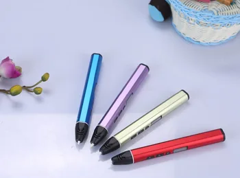 3d pinter pen temperatură Scăzută de imprimare 3D pen copii 3D graffiti creativ pictura vibrato stilou cadou jucărie inteligentă utilizarea PCL filament