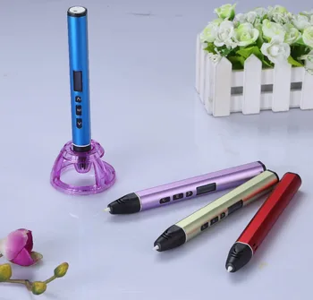3d pinter pen temperatură Scăzută de imprimare 3D pen copii 3D graffiti creativ pictura vibrato stilou cadou jucărie inteligentă utilizarea PCL filament