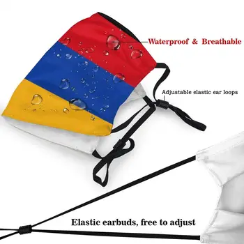Steagul Armeniei Lavabile Pentru Adulti Gura Masca Anti Praf Capacul De Protecție Respiratorie Gura-Mufla