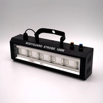 100W Alb/RGB LED Strobe Light DMX DJ Petrecere Disco lumini Flash Rece Efect de Stroboscop Nunta Culb de Crăciun etapa de iluminat