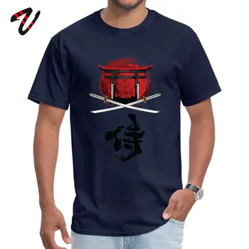 Samurai Povestea tricou Barbati Japonia Îmbrăcăminte Stil Samurai Katana Torigate Kanji Tricou de Vara/Toamna din Bumbac Tricou Companie