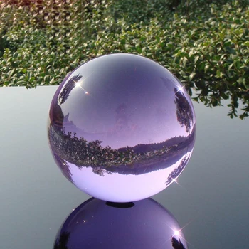 60mm Unisex Naturale de Cuarț Violet Cristal Magic de Vindecare Minge Cadou Sfera C1 New Sosire Mări Fotografie Bile