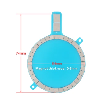Încărcare fără fir Magnet pentru Magsafe pentru iPhone 11 12 Pro Max 12 Mini Xs Xr 8 Telefon Mobil Caz Magnetic Puternic Cerc de Piele